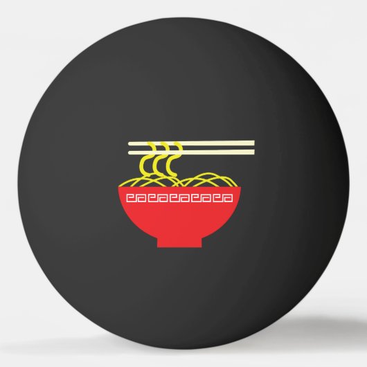 Noedels Pingpongbal (Achterkant)
