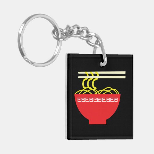 Noedels Sleutelhanger (Voorkant Links)