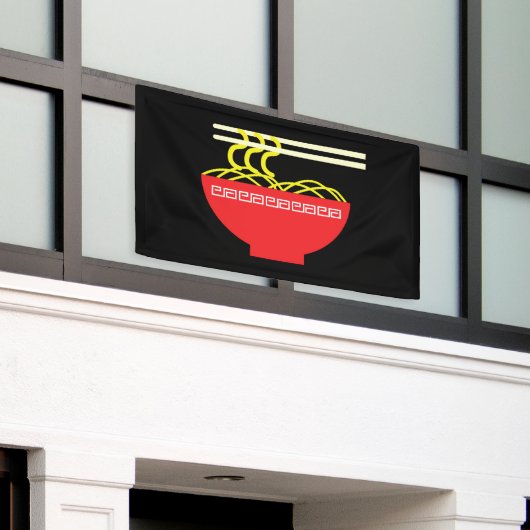 Noedels Spandoek (Buitenkant Gebouw)