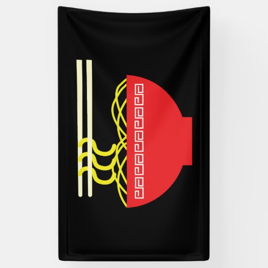 Noedels Spandoek (Verticaal)