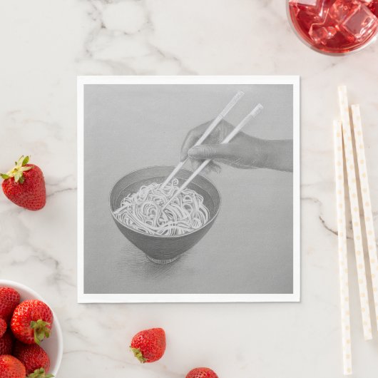 Noedels - Standaard Luncheon Papieren Servetten (Insitu)