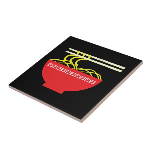 Noedels Tegeltje (Zijkant)