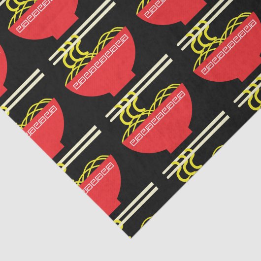 Noedels Tissuepapier (Detail)