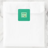 Noedels Vierkante Sticker (Tas)