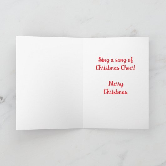 Noel, Afro-Amerikaanse Kinder kerstkaart Feestdagen Kaart (Binnen)