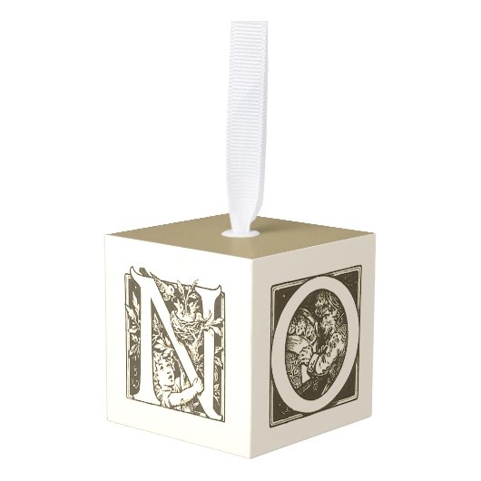 "Noel" alfabet Franse kinderen kerst Decoratie (Voorkant hoekig)