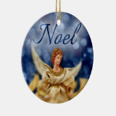 Noel Angel Kerstversiering Keramisch Ornament (Rechts)