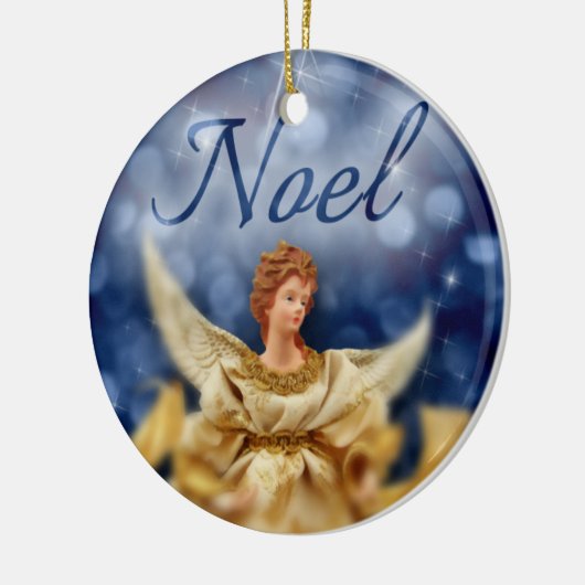 Noel Angel Kerstversiering Keramisch Ornament (Links)