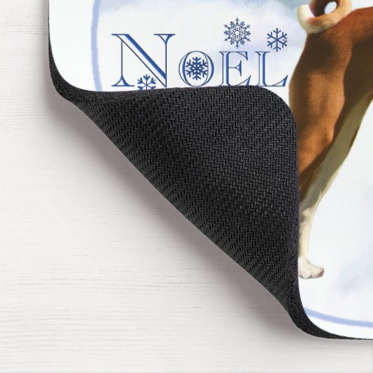 Noel Basenji Mousepad Muismat (Hoek)
