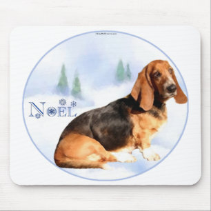 Noel Basset Hound Mousepad Muismat