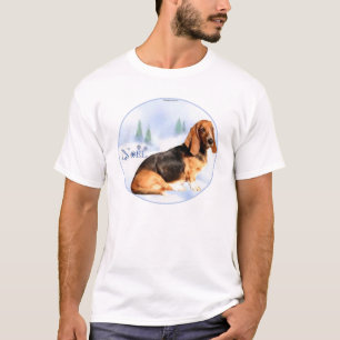 Noel Basset Hound T-shirt