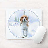 Noel Beagle Mousepad Muismat (Met muis)