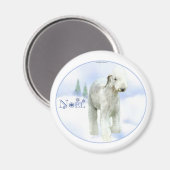 Noel Bedlington Terrier Magneet (Voorkant / Achterkant)