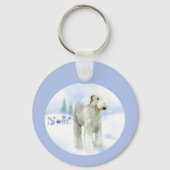 Noel Bedlington Terrier Sleutelhanger (Voorkant)