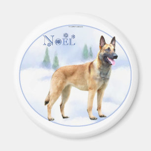 Noel Belgium Malinois Magneet