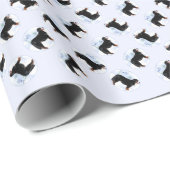 Noel Bernese Mountain Dog Cadeaupapier (Rol Hoek)