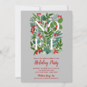 NOEL Berries Greenery kerstfeestjes (Voorkant)