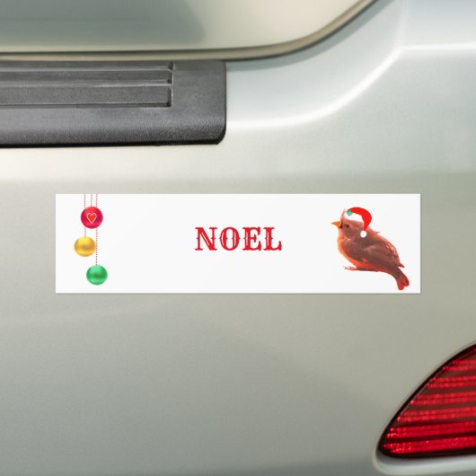 Noel Bird Bumpersticker (Op auto)