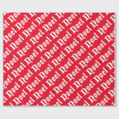 Noel (Blackmoor) Cadeaupapier (Vlak)