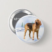 Noel Bloodhound Ronde Button 5,7 Cm (Voorkant /achterkant)