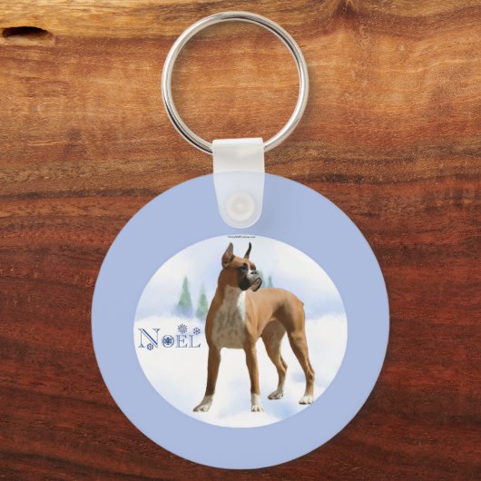 Noel Boxer Sleutelhanger (Voorkant)