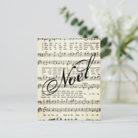 Noel Briefkaart (Staand voorkant)