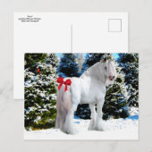 "Noel"-Briefkaart Feestdagenkaart (Voorkant / Achterkant)