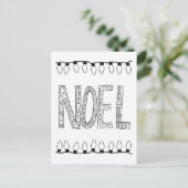 NOEL Briefkaart voor Kleurplezier (Staand voorkant)