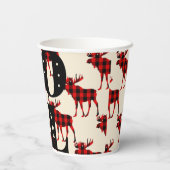 Noel Buffalo Moose Play Papieren Bekers (Achterkant)