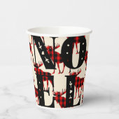 Noel Buffalo Moose Play Papieren Bekers (Links)