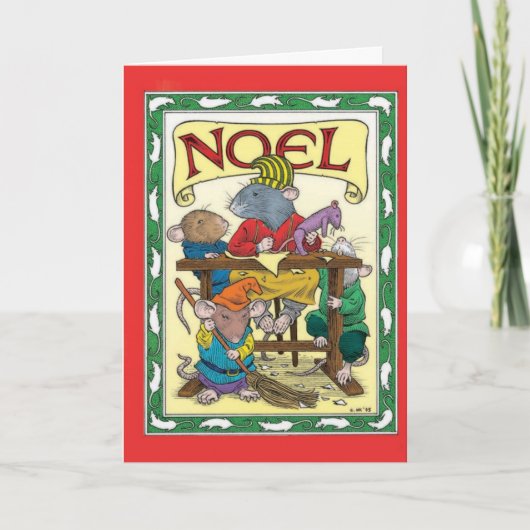 Noel Card Feestdagen Kaart (Voorkant)