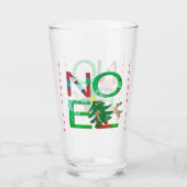 Noel Christmas Glass Cup Glas (Achterkant)