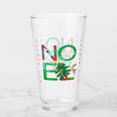 Noel Christmas Glass Cup Glas (Voorkant)