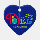 Noël Christmas Keramisch Ornament (Achterkant)