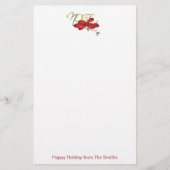 Noel Christmas Stationery Briefpapier (Voorkant)