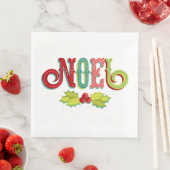 Noel Colorful Kerstmis Servet (Insitu)