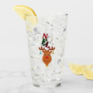 Noel Deer Bells Bauble Rudolf Sneeuwvlokken Kerstm Glas