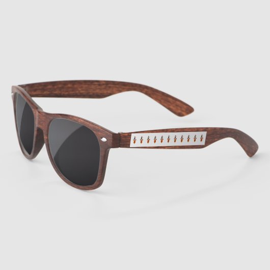 Noel Deer Bells Bauble Rudolf Sneeuwvlokken Kerstm Zonnebrillen (Links)