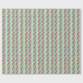 Noel Donkey Wrapping Paper Cadeaupapier (Vlak)
