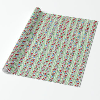 Noel Donkey Wrapping Paper Cadeaupapier