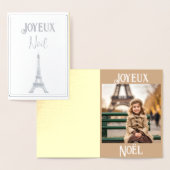 Noel een Paris nr 3 Foliekaart Folie Kaarten (Display)