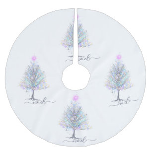 Noel elegant pastel kerstboom rok