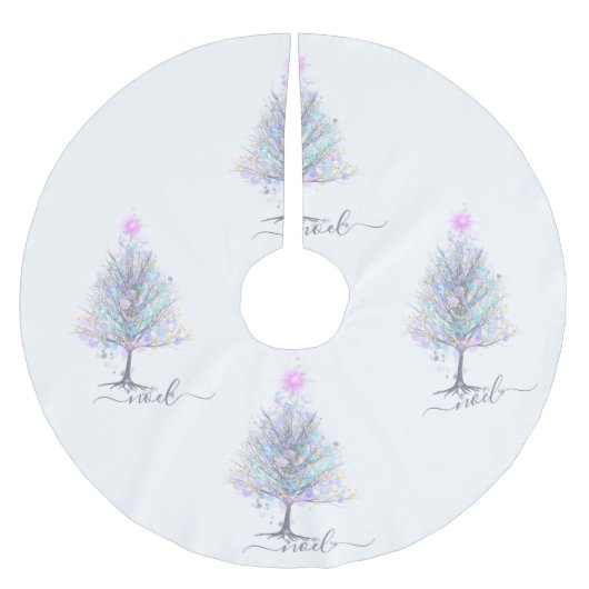 Noel elegant pastel kerstboom rok (Voorkant)
