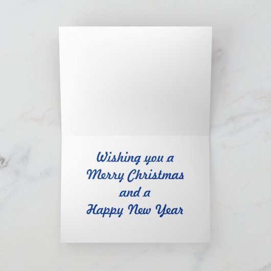 Noel en de Kerstman Kaart (Binnen)