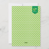 NOEL-feestdag, 5x7 flat-card Feestdagenkaart (Achterkant)