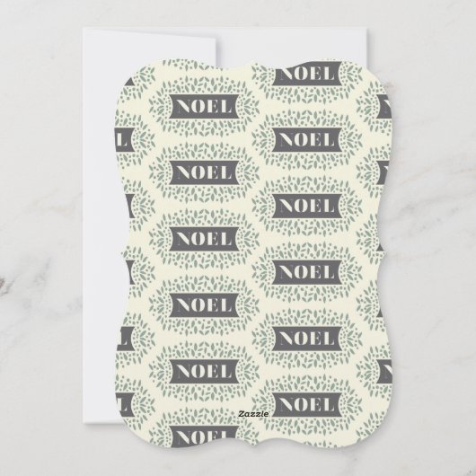 NOEL FEESTDAGENKAART (Achterkant)