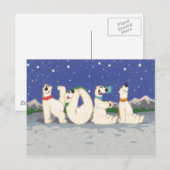 Noel Feestdagenkaart (Voorkant / Achterkant)