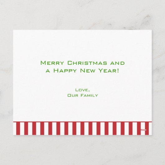 NOEL FEESTDAGENKAART (Achterkant)