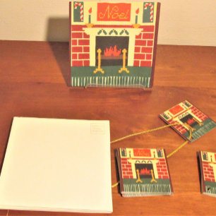 Noel Flat Cards For Gift Tags or Handwritten Notes Notitiekaartje