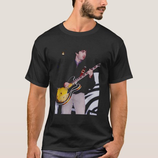 Noel Gallagher Oasis Guitarist Live By Andy Willsh T-shirt (Voorkant)
